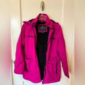 London Fog Hooded Rain jacket